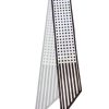 Tarzını Seç Çizgili Asalet Desenli Kahverengi Kravat / Eşarp / Fular 105x9 cm