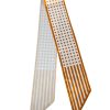 Tarzını Seç Çizgili Asalet Desenli Turuncu Kravat / Eşarp / Fular 105x9 cm