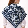Tarzını Seç Kahverengi Queen Fular / Bandana / Aksesuar / Eşarp 90x90 cm