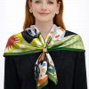 Tarzını Seç Kahverengi Queen Fular / Bandana / Aksesuar / Eşarp 90x90 cm