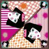 Tarzını Seç Kahverengi Queen Fular / Bandana / Aksesuar 48x48 cm