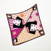 Tarzını Seç Kahverengi Queen Fular / Bandana / Aksesuar / Eşarp 90x90 cm