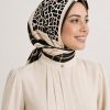 Tarzını Seç Kahverengi Queen Fular / Bandana / Aksesuar / Eşarp 90x90 cm