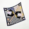 Tarzını Seç Lacivert Queen Fular / Bandana / Aksesuar 48x48 cm