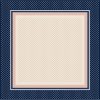 Tarzını Seç Mavi Şerit Puantiyeli Fular / Bandana / Aksesuar / Şal / Eşarp 70x70
