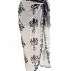 Tarzını Seç Siyah Lüks Yırtmaçlı Bağlamalı Pareo 155x111cm