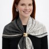Tarzını Seç Siyah Royal Fular / Bandana / Aksesuar / Eşarp 90x90 cm