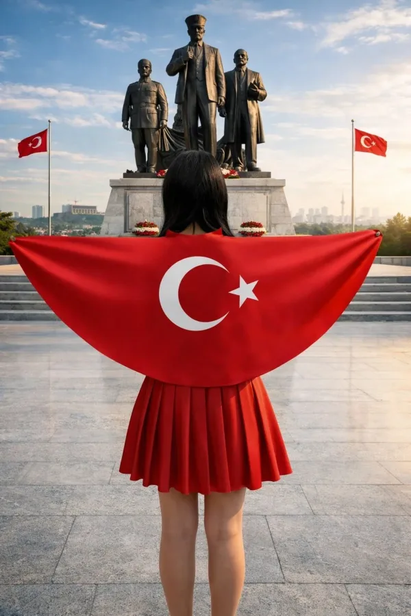 Tarzını Seç Türk Bayraklı Pelerin Gösteri Kostümü 145x73cm Tarzını Seç Türk Bayraklı Pelerin Gösteri Kostümü 145x73cm