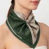 Tarzını Seç Yeşil Royal Fular / Bandana / Aksesuar 48x48 cm
