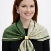 Tarzını Seç Yeşil Royal Fular / Bandana / Aksesuar / Eşarp 90x90 cm