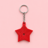 Tarzınıseç 3D Kırmızı Yıldız Anahtarlık Charm