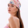 Tropikal Rüya Model Fular Bandana Şal Estascarf 70x70 Cm