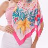 Tropikal Rüya Model Fular Bandana Şal Estascarf 70x70 Cm