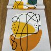 Yaprak Desenli Runner 40x140 Cm