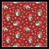 Yeni Sezon Yılbaşı Desenli Bandana Fular Yeni Yıl Hediyesi Şal Estascarf 70x70 Cm
