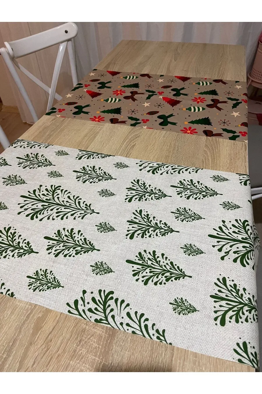 Yılbaşı Desen Runner Christmas Yeniyıl Runner 40 X 140 - 2 Adet Yılbaşı Desen Runner Christmas Yeniyıl Runner 40 X 140 - 2 Adet