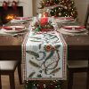 Yılbaşı Temalı Dijital Baskılı Runner Örtüsü Christmas 40x140 cm Yılbaşı Temalı Dijital Baskılı Runner Örtüsü Christmas 40x140 cm