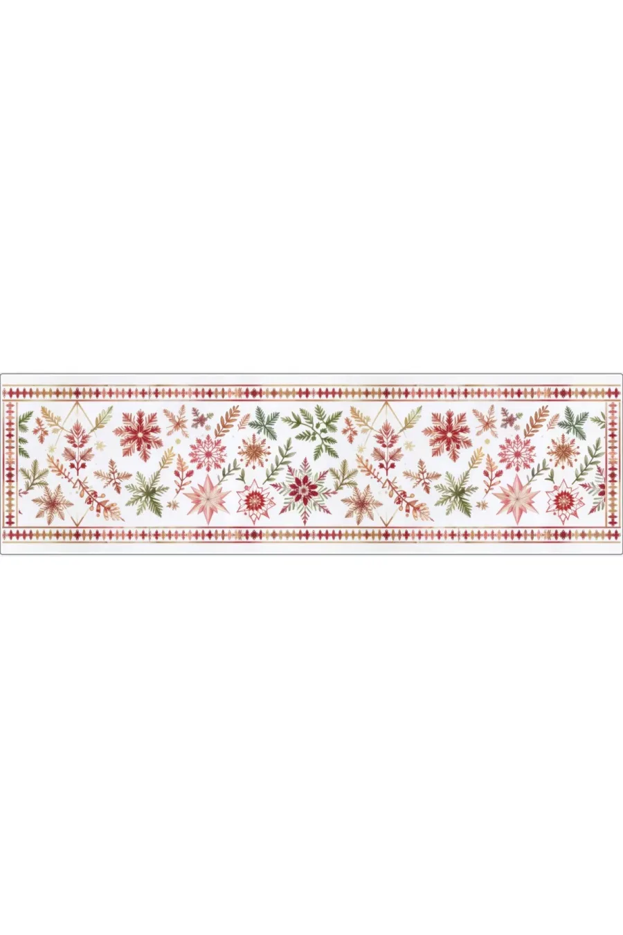 Yılbaşı Temalı Dijital Baskılı Runner Örtüsü Christmas 40x140 cm Yılbaşı Temalı Dijital Baskılı Runner Örtüsü Christmas 40x140 cm