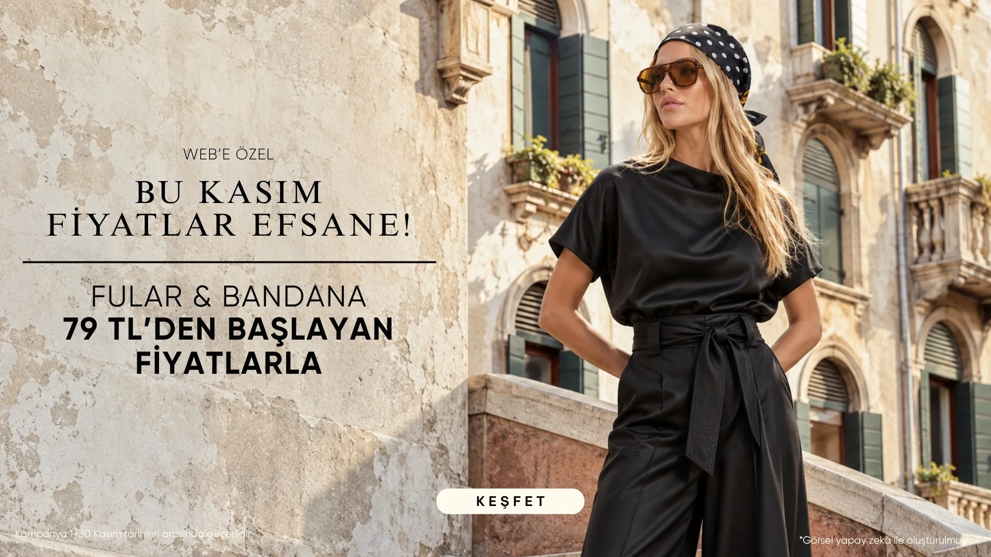 fular bandana kasım indirimi efsane kasım indirimleri