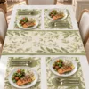 Tarzını Seç Runsupset Runner 70 x 140 cm + 4 Adet Supla - Adaçayı Dalları