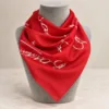 1_org_zoom-33 Tarzını Seç Atatürk İmza Desenli 48x48cm Kırmızı Fular Bandana