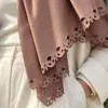 1_org_zoom-52 Tarzını Seç Dantel Oya Kesim Kıvrım Motif Şal Gül Kurusu 75 x 200 cm